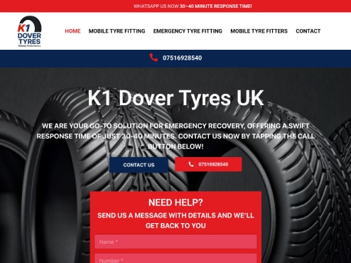 K1 Dover Tyres UK