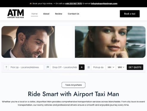 Airport Taxi Man