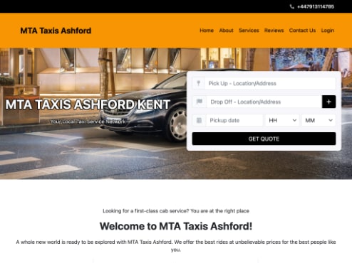 MTA Taxis Ashford