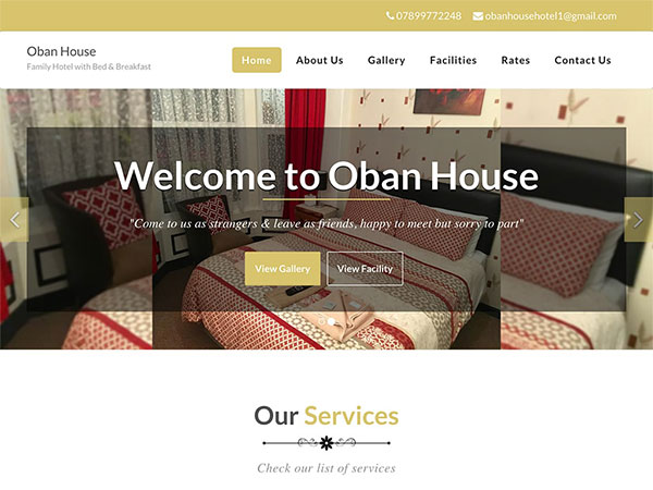Oban House Hotel
